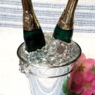 Champagne in Ice Bucket Salt n Pepper Shakers Vintage