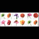 Beautiful Blooms 41c U.S. Stamps, Booklet Pane/20 Ten Different - Free Shipping