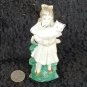 Girl with Cat Figurine, Bisque Porcelain, Germany Circa 1890