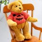 Boyd's Bear w/Pumpkin Sweater Archive Collection Arlo Halloween Teddy Bear 1997