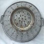 Graniteware Colander Gray Enamelware Vintage Kitchen Decor