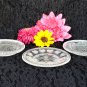 3 Vintage Cup Plates Westmoreland Glass Historical Collectibles
