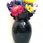 Black Amethyst Vase, L. E. Smith Depression Glass