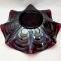 Cobblestones & Arcs Antique Carnival Glass Bowl