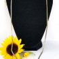 Lisner 30 Inch Chain Link Necklace Vintage Signed Silvertone Retro Jewelry