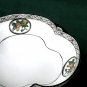 Noritake Porcelain Candy /Nut Dish Black & White with Floral Medallions