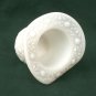 Top Hat Toothpick Holder Vintage Opalescent Milk Glass