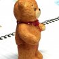 Teddy Bear Christmas Ornament Enesco 1979 Porcelain Pigglets Figure