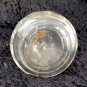 Vintage Barber Bottle, Clear with Black Bakelite Stopper