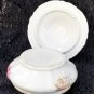 4-Pc. Antique Wash Set Covered Soap Dish & Toothbrush Holder