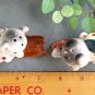 Skiing Bears Salt Pepper Shakers Vintage Animal S & P