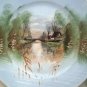 Limoges Hand Painted Landscape Plate Circa 1900