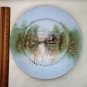 Limoges Hand Painted Landscape Plate Circa 1900