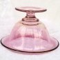 Amethyst Flashed Whipped Cream Bowl & Underplate
