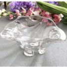 Cambridge Footed Candy Dish Crystal Shell Bowl