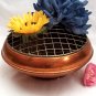 Copper Flower Arranger Vintage English Flower Frog