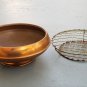 Copper Flower Arranger Vintage English Flower Frog