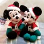 Santa Mickey and Minnie Beans Disney 1997