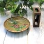 Cloisonne 3-Piece Cigarette Set - 2 Boxes, Ashtray - Vintage Decor