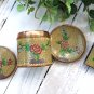 Cloisonne 3-Piece Cigarette Set - 2 Boxes, Ashtray - Vintage Decor