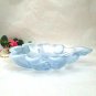 Opalescent Nappy by Duncan & Miller Blue Sanibel Dish