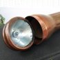 Ray-O-Vac Bullet Shaped Copper Plated Flashlight 1930's