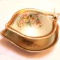 Hand Painted Porcelain Sauce Dish and Plate Germany