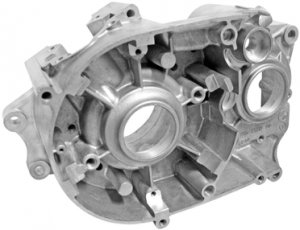 Genuine Yamaha HS1 HS1B Left Motor Engine Crankcase Assembly NOS 241-15111-00-00