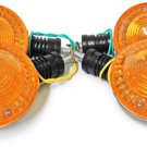 For Yamaha RX100 RXS100 RX125 DT100x Comp Turn Signal Flasher Light Lamp Set Ass'y NOS