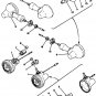 For Yamaha DT400 DT250 DT175 DT125 DT100 XT250 XT500 Complete Flasher Lamp Set
