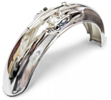For Honda CL125 CL100 CB125 CB100 Complete Chrome Rear Fender Assembly Brand New