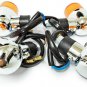 Kawasaki Chopper Custom CafeRacer Drag Old School Chrome Case Mini Turn Signals
