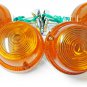 For Honda C90 C70 C65 C50 Complete Set of 4 Winker 6V Turn Signal Lamps BrandNew