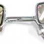 For Suzuki Chopper Custom CafeRacer Drag OldSchool Classic Vintage Lh&Rh Mirrors