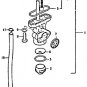 Suzuki A100 GP125 GT185 RM125 TS400 TS250 TS90 DS125 TC185 TM400 TM250 Fuel Cock