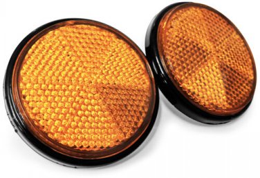 For Suzuki TS400 TS250 TS185 TS75 TS50 TC185 TC125 RV125 RV90 MT50 LR Reflectors