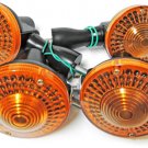 For Yamaha DT400 DT250 DT175 DT125 DT100 XT250 XT500 Complet 12V Turn Signal Set