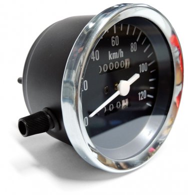 Suzuki GT125 GT100 GP125 GP100 Brand New Steel Case Speedometer & Tripmeter Assy