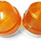 For Honda C90 C70 C65 C50 Set of L&R Front Winker 6V Turn Signal Lamps BrandNew