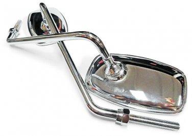 For Honda Custom Cafe Racer Chopper Scrambler Old School Classic Vintage Mirrors