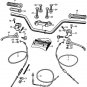 For Honda SS125 CB100 CB125 CL125 CL100 CL90 CA95 CA160 CA175 CT90 Clutch Lever