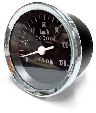 For Kawasaki Chopper Custom CafeRacer Drag OldSchool Classic Vintage Speedometer