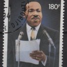 Djibouti 1983 AIRMAIL - Scott C180 CTO - Martin Luther King  (G-734)