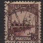 PAKISTAN 1948/57 - Scott 33 used - 4a, Ghulan Muhammed Dam (6-549)