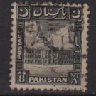 PAKISTAN 1949/53 - Scott 52 used - 8a, Karachi Port building (6-557)