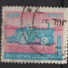 Pakistan 1978/81 - Scott  465 used - 40p, tractor (6-604)