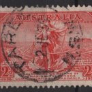 Australia 1936 - Scott 157 used - 2p, Australia-transmania Telephone link (6-621)