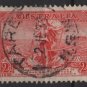 Australia 1936 - Scott 157 used - 2p, Australia-transmania Telephone link (6-621)