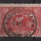 Australia 1931 - Scott 111 used - 2p, Trans-oceanic flights (S-615)