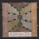 Australia 1988  - Scott  1087  used - 37c, Aboriginal painting (T-735)